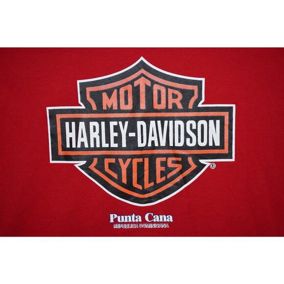 Harley-Davidson Punta Cana Tee – Red – Size L - Picture 3 of 4